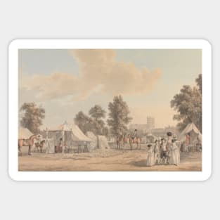 An Encampment in St. James Park by Paul Sandby Sticker